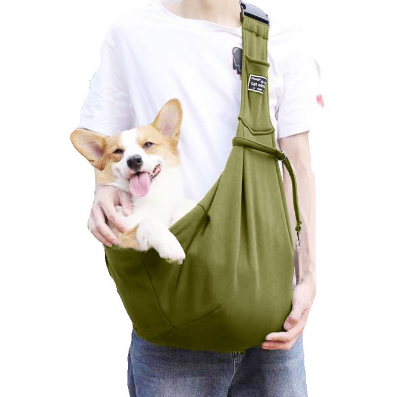 PawsComfort™ Hands-Free Breathable Pet Sling Carrier
